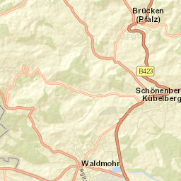 Brücken Street Map