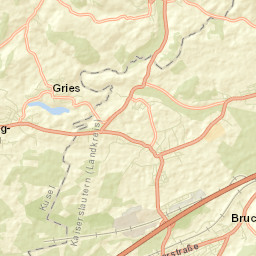 Bruchmühlbach-Miesau Street Map
