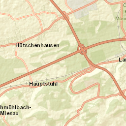 Hütschenhausen Street Map