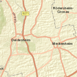 Meckenheim Street Map
