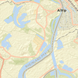 Altrip Street Map