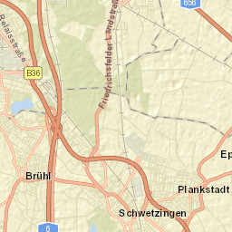 Brühl Street Map