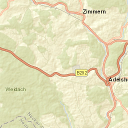 Adelsheim Street Map