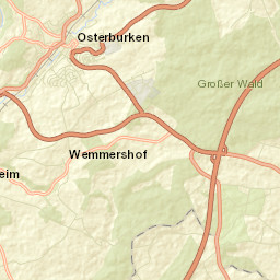 Osterburken Street Map