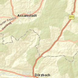 Dörzbach Street Map