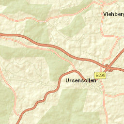 Ursensollen Street Map