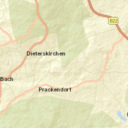 Thanstein Street Map