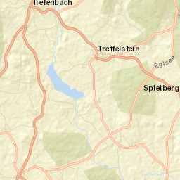 Treffelstein Street Map