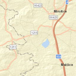 Mirotice Street Map