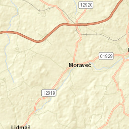 Nová Cerekev Street Map