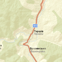 Staryy Sambir Street Map