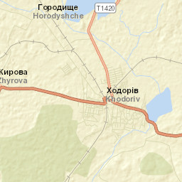 Khodoriv Street Map