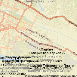 Khmelnytskyi Street Map