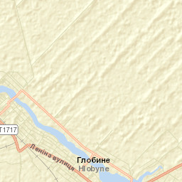 Hlobyne Street Map