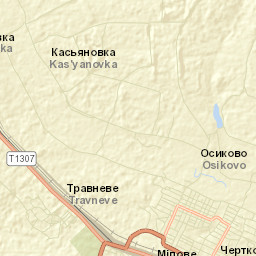 Chertkovo Street Map