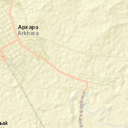 Arkhara Street Map