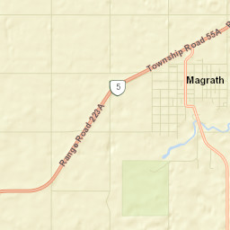 Magrath Street Map