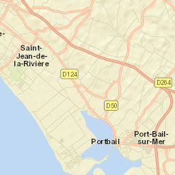 Portbail Street Map