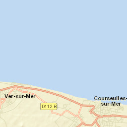Courseulles-sur-Mer Street Map