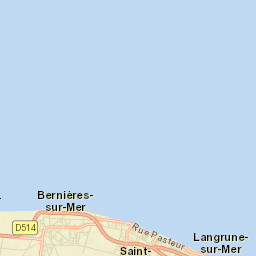 Bernières-sur-Mer Street Map