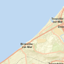 Blonville-sur-Mer Street Map
