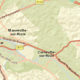 Manneville-sur-Risle Street Map
