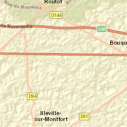 Routot Street Map