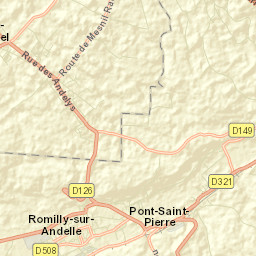Pont-Saint-Pierre Street Map