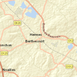 Hermes Street Map