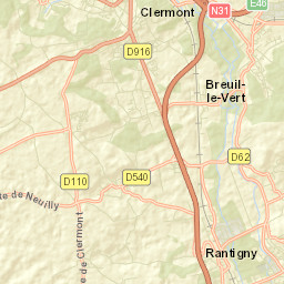 Breuil-le-Vert Street Map