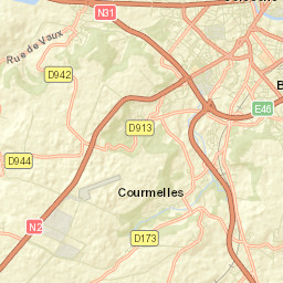 Soissons Street Map