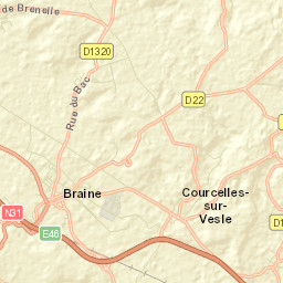 Braine Street Map