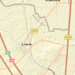 Loivre Street Map