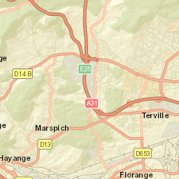 Terville Street Map
