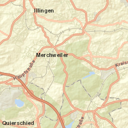 Illingen Street Map