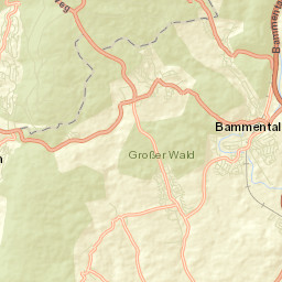 Bammental Street Map