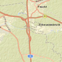 Schwarzenbruck Street Map