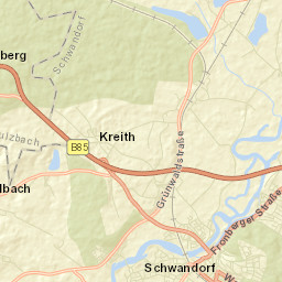 Schwandorf in Bayern Street Map