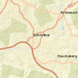 Schönthal Street Map