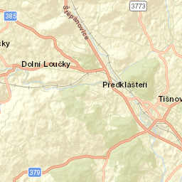 Předklášteří Street Map