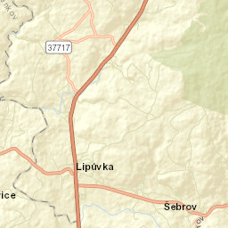 Lipůvka Street Map