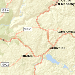 Jedovnice Street Map