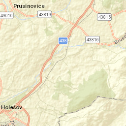 Holešov Street Map