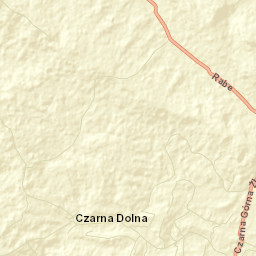 Powiat bieszczadzki Street Map