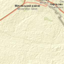 Milove Street Map