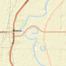 Morris Street Map