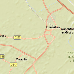 Carentan Street Map