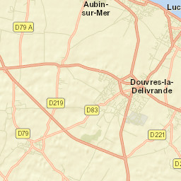 Langrune-sur-Mer Street Map