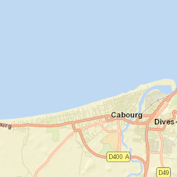 Dives-sur-Mer Street Map