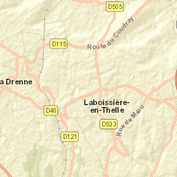 Laboissière-en-Thelle Street Map